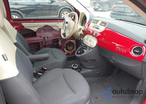 2012 Fiat 500 Pop z USA, uszkodzony, nr VIN 3C3CFFAR4CT383478